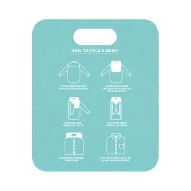 Imagem de Organizador De Armário Dobrável De Plástico Para Camisas E Armazenamen