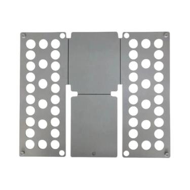 Imagem de Organizador De Armário Dobrável De Plástico Para Camisas E Armazenamen