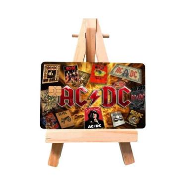 Imagem de Porta-Cartão De Crédito Anime Rock Singer, Conjunto Com 4 Adesivos 3D 