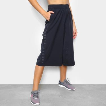 Imagem de Calça Under Armour Cropped Woven Wide Leg Feminina-Feminino