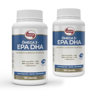 Imagem de Ômega 3 EPA/DHA - 2 unidades de 120 cápsulas - Vitafor