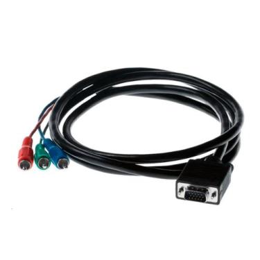 Imagem de Cabo de vídeo VGA Macho X RCA Macho AV Componente Feasso FCA-26 1,8 Me