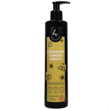 Imagem de Máscara glamour instantâneo 230g 4 groomer ibasa para cães e gatos
