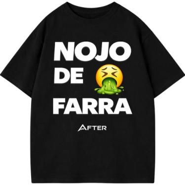 Imagem de Camiseta Oversized Premium 100% Algodão com Estampa DTF - AFTER, G, Br