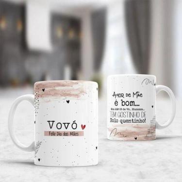 Imagem de Caneca personalizada mãe vovó feliz dia das mães - Livesub