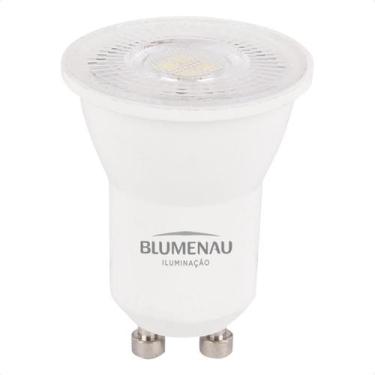 Imagem de Kit 10 Lâmpada Led Mini Dicroica Mr11 4W Blumenau 6500K Branco Frio Bi