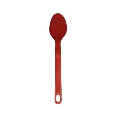 Imagem de Colher de Arroz 0002C-TJ para Servir Nylon Suporta Até 180 graus C para Cozinha Vermelho Talheres Juliana
