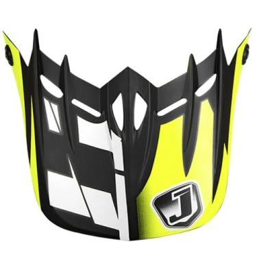 Imagem de Pala capacete infantil th1 jett factory edition, AMARELO, Único