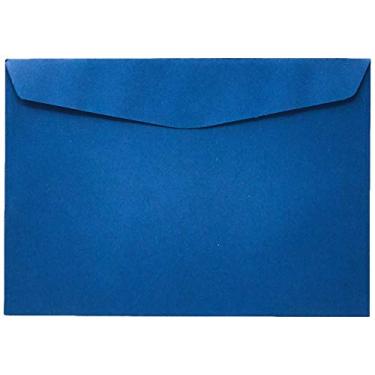Imagem de Envelope Carta Colorido 114x162 Azul Marinho Porto Seguro 80g - Pacote com 100, Scrity, CCP 430.09, Azul, 114X162
