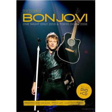 Imagem de Bon Jovi Dvd+Cd - One Night Only 2010 & Tokio Dome 2008 - Strings E Mu
