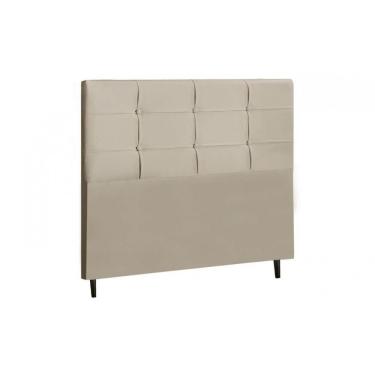 Imagem de Cabeceira Casal King Jbe Style 195cm Bege Cama Box 193cm
