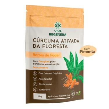 Imagem de Cúrcuma Orgânica Com Gengibre Em Pó - 60g