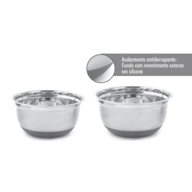 Imagem de Conjunto/Jogo Bowls Em Inox Com Silicone Mimo Style