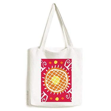 Imagem de Totems de girassol do México, civilização, sacola de lona, bolsa de compras, bolsa casual