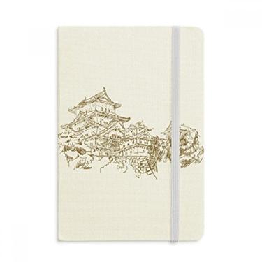 Imagem de Caderno de desenho da China Landmark oficial de tecido capa dura diário clássico