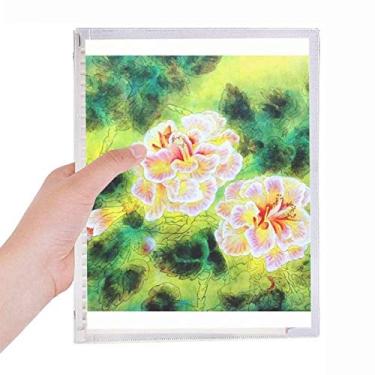 Imagem de Caderno de pintura floral Fascination com folhas soltas para diário recarregável