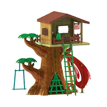 Imagem de Casa na Árvore Happy Families C/ 1 Bichinho de Vinil Samba Toys