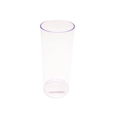 Imagem de 15 Copos Long Drink Acrílico Cristal Colorido 330ml Festas Cor:Cristal