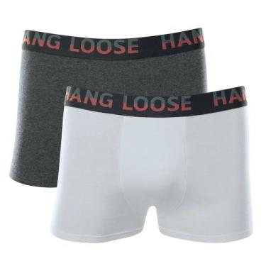 Imagem de Kit 2 Cuecas Boxer Hang Loose Mash Adulto Em Cotton