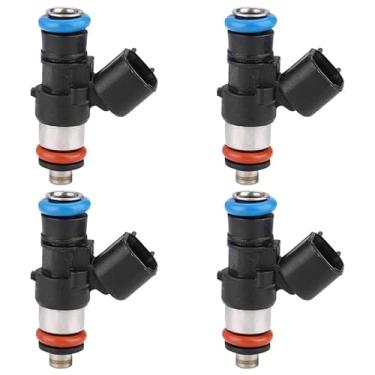 Imagem de HGOLHZCC 0280158051 12576341 4 peças injetor de combustível serve para Chevrol-et 08-13 Corvett-e LS3 L99 10-15 Camaro SS 06-13 LS7 Z06