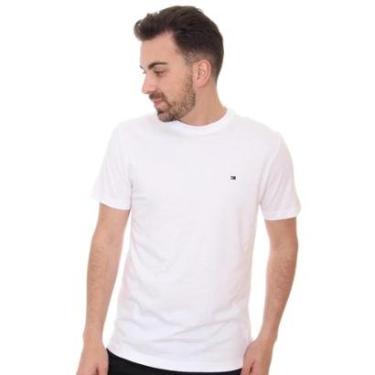 Imagem de Camiseta Tommy Hilfiger Masculina Essential Organic Cotton Branca-Masculino