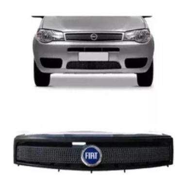 Imagem de Grade Radiador + Moldura Milha Palio Siena Siena G3 2004/. - 5259374