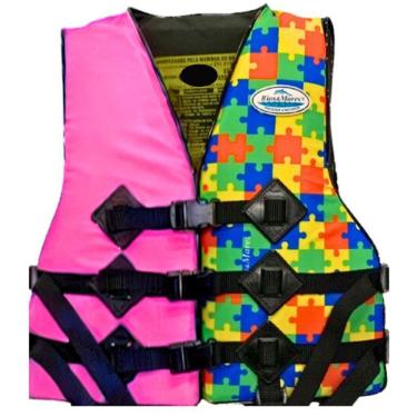 Imagem de Colete Salva Vidas Classe V TEA: Tamanho M 35Kg a 55Kg Homologado Espectro Autism