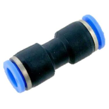 Imagem de Emenda Mangueira Pneumática Fluir 14 mm União Reta