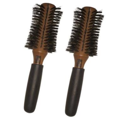 Imagem de 2UN Escova Profissional Madeira Cerdas Mista Marco Boni