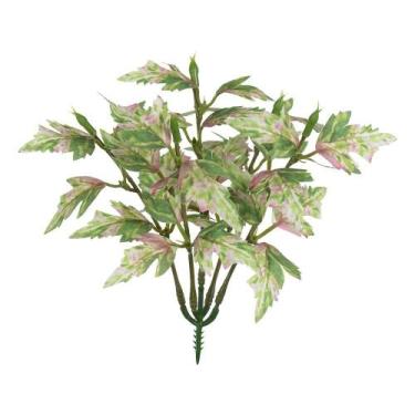 Imagem de FOLHAGEM FIGUEIRA FORRACAO X15 VERDE ROSA 16cm - Flor Arte