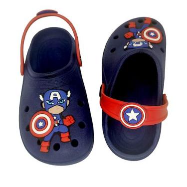 Imagem de Babuche chinelo sandália menino - BiLe Shoes, Marinho, 31/32