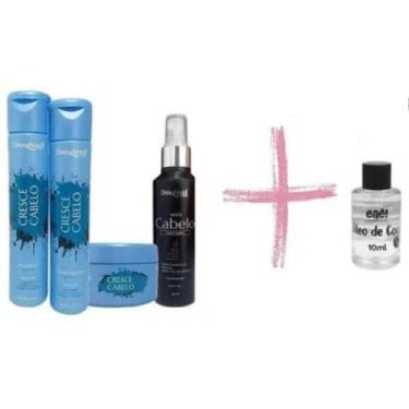 Imagem de Kit Home Care Cresce Cabelo + Tônico Capilar Onixx Brasil + Óleo - Oni