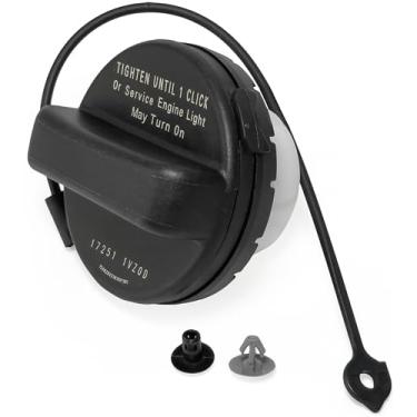 Imagem de Click&Fit Tampa de combustível de substituição para Nissan 2013-2010 Altima Versa Pathfinder Frontier Murano, Infiniti QX60 JX35 – Tampa do tanque de combustível com corda e junta substitui 172513JA0A