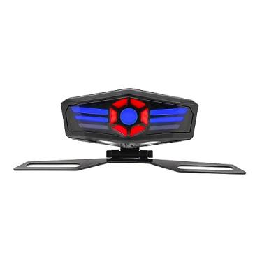 Imagem de Mulcort Acessórios de modificação de motocicleta Luz traseira de LED integrada com luz de seta para placa de matrícula, luz de corrida de respiração dinâmica