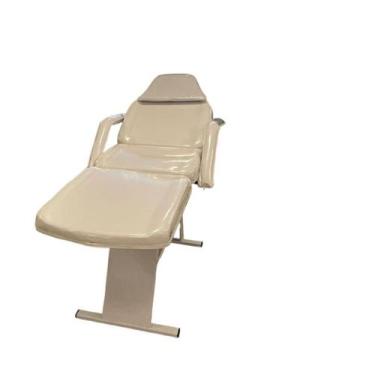 Imagem de Maca Fixa Luxo Estética com 2 Gavetas Rosa Bebê - MetalluxPE