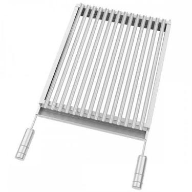 Imagem de Grelha Inox modelo Argentina Parrilha 30 X 50 Cm - INFINITY GRILL