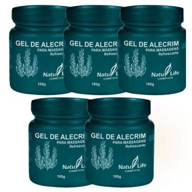 Imagem de 5 Gel de Alecrim Alívio do cansaço e Dor Muscular - Natu Life