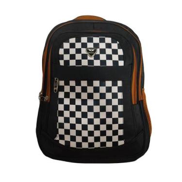 Imagem de Mochila Unissex Impermeável Grande e Reforçada - Wfy Mochilas, Preto