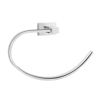 Imagem de Porta Toalha Toalheiro Acessório de Banheiro Metal Inox Ultraresistent