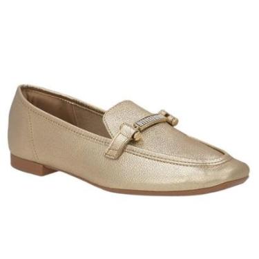 Imagem de Mocassim Usaflex Loafer Strass Feminino-Feminino