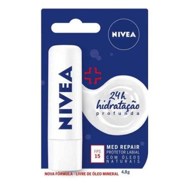Imagem de Protetor Labial Med Protection 4,8g - Nivea