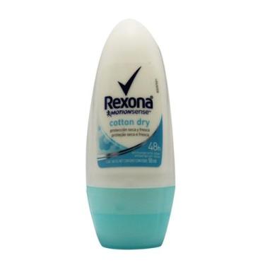 Imagem de Desodorante Feminino Roll-on Cotton Dry 50ml - Rexona