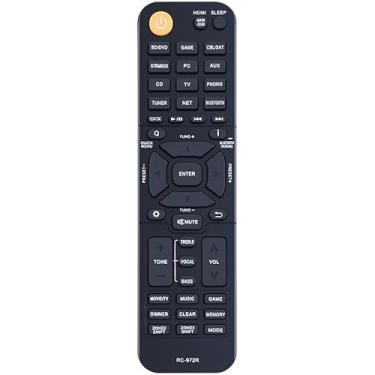Imagem de Controle remoto de substituição RC-972R compatível com receptor AV Onkyo TX-NR797 TX-NR6050 TX-NR6100 TX-RZ840 TX-NR696 TX-NR595 TX-NR696-S TXNR6050 TXNR797 TXRZ844 0 TXNRR Receptores Vedio de Áudio