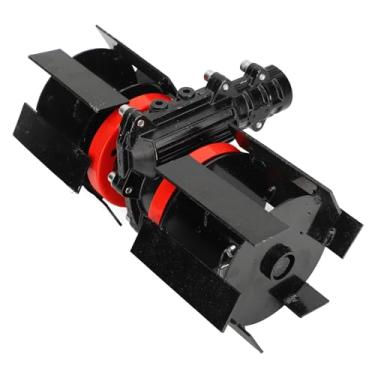 Imagem de Aparador de Grama Universal Com 9 Dentes, Roda de Capinação, Arado Profundo, Arado de Jardim, Acessórios de Solto, Mini Peças, de Alumínio (26mm)