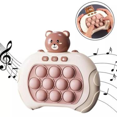 Imagem de Brinquedo Pop-It Mini Gamer Anti Stress Musical Eletrônico - Monac