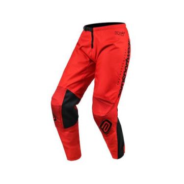 Imagem de Calça Motocross Cross ASW Image Minimal Vermelho Moto, Vermelho, 44