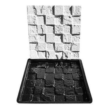 Imagem de Forma 3D Gesso e Cimento ABS - Sâo tomé 28x28 - Xmoldes Formas 3D