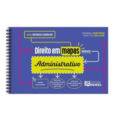 Imagem de Direito em mapas mentais - Administrativo 
