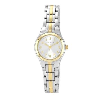 Imagem de Anne Klein Relógio social feminino 105491SVTT em dois tons, relógios femininos, Caixa redonda de dois tons, One Size, 10-5491SVTT