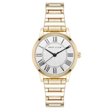 Imagem de Anne Klein Relógio de pulseira feminino, Dourado